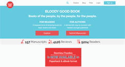 Desktop Screenshot of bloodygoodbook.com